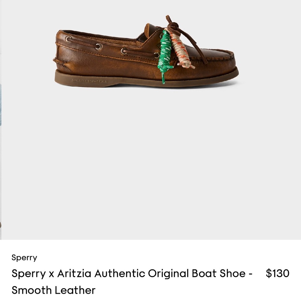 Sperry x Aritzia Boat Shoes